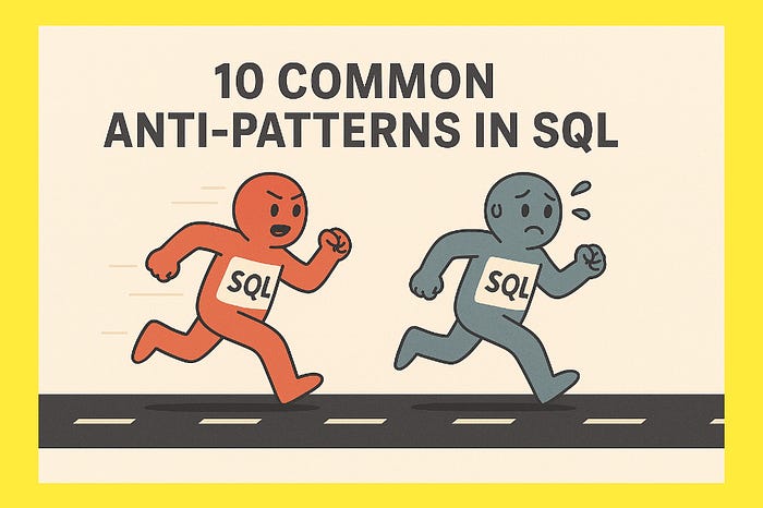 ده اشتباه رایج در SQL که سرعت پایگاه داده شما را پایین می‌آورد